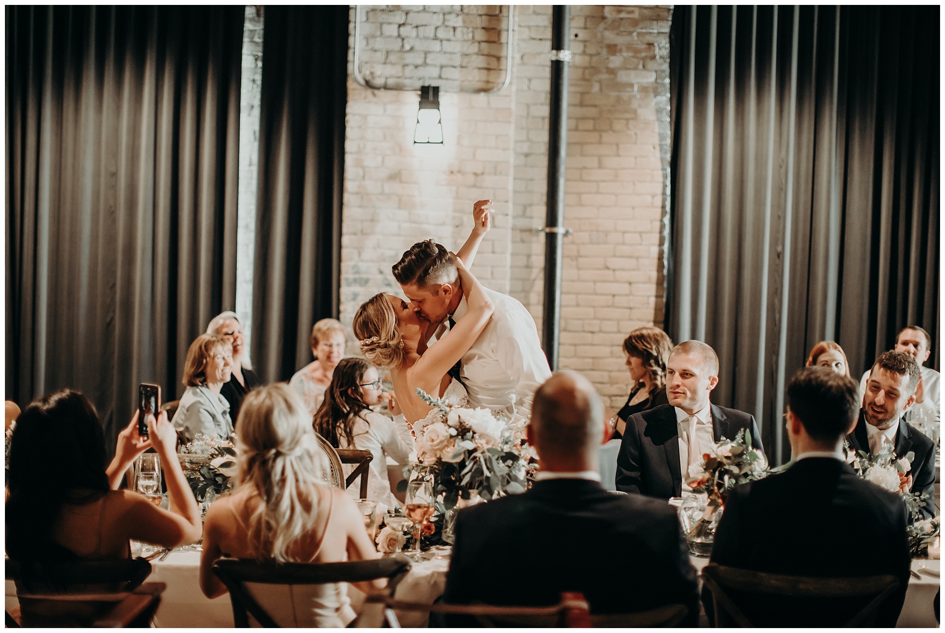 Wedding Reception at The Hewing Hotel