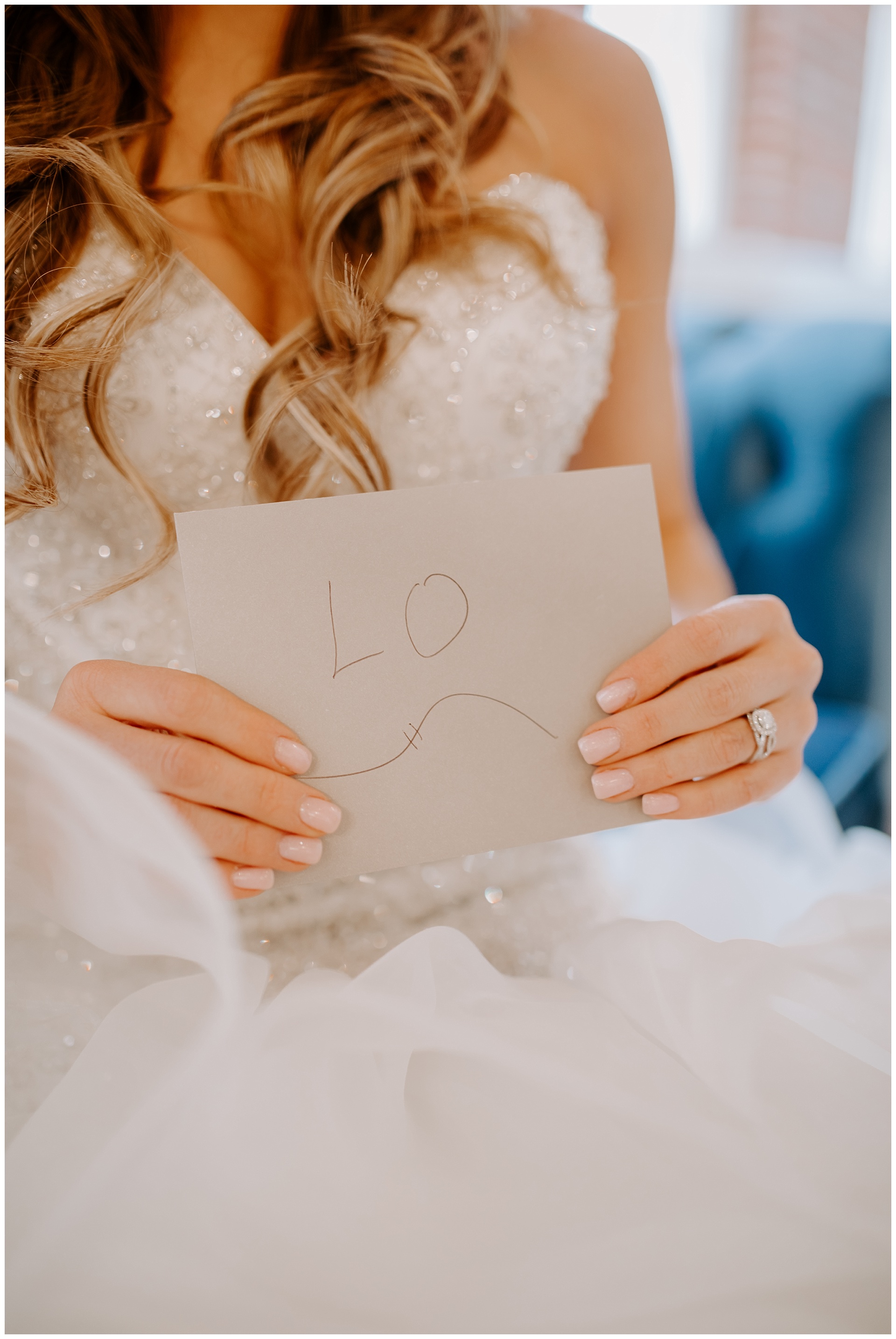 Bride and Groom letters to one another 